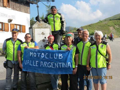 Moto Club Valle Argentina - Motoraduno al  Passo Crocedomini 2013
