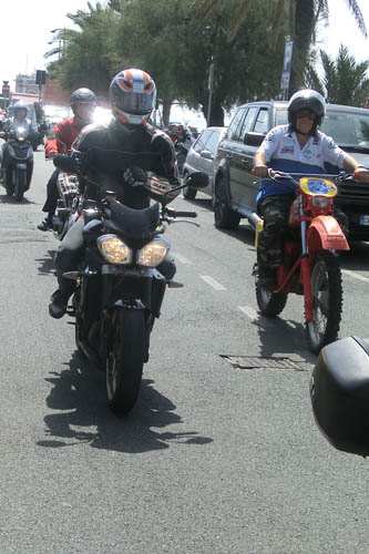 Moto Club Valle Argentina - benedizione dei caschi e motoincontro Gentlemen Bordighera