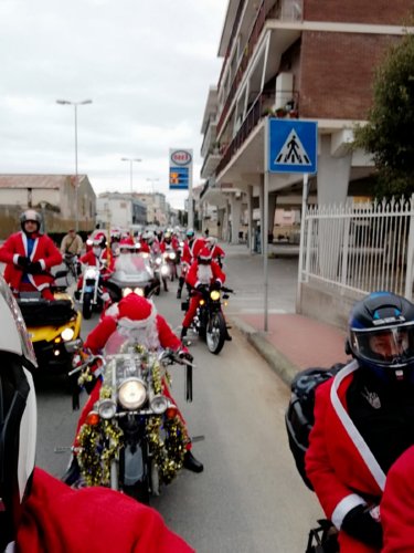 Moto Club Valle Argentina - Babbi Natale a Savona 2019