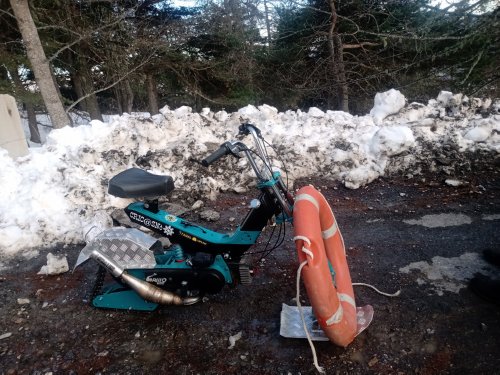 Moto Club Valle Argentina - Snow Test