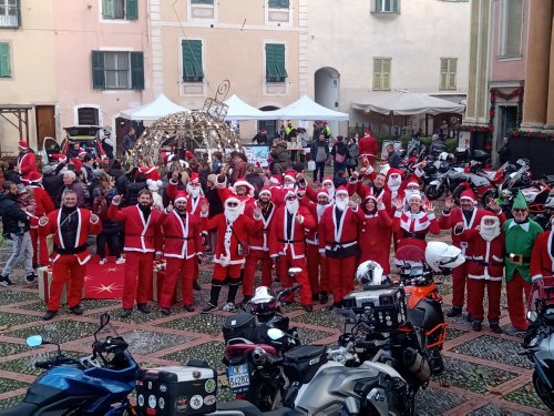 moto Club Valle Argentina - Babbi Natale a Dolceacqua 2022