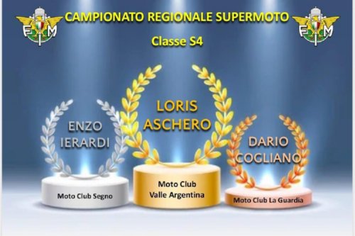 Moto Club Valle Argentina - Campionato Regionale Supermoto - Loris Aschero