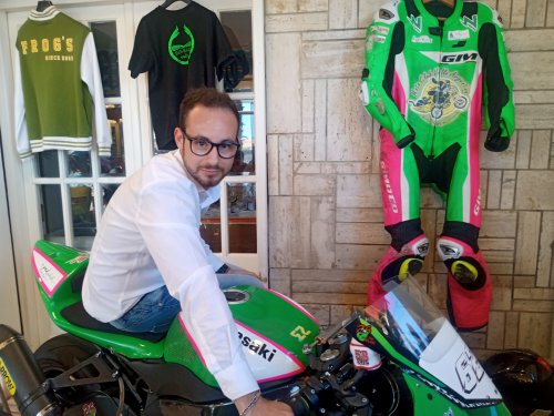 Moto Club Valle Argentina - Loris Guerrini - CIVS 2023 - Kawasaki ZXR 600