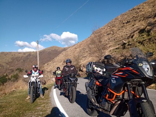 Moto Club Valle Argentina - Test percorso 100 km nei bricchi